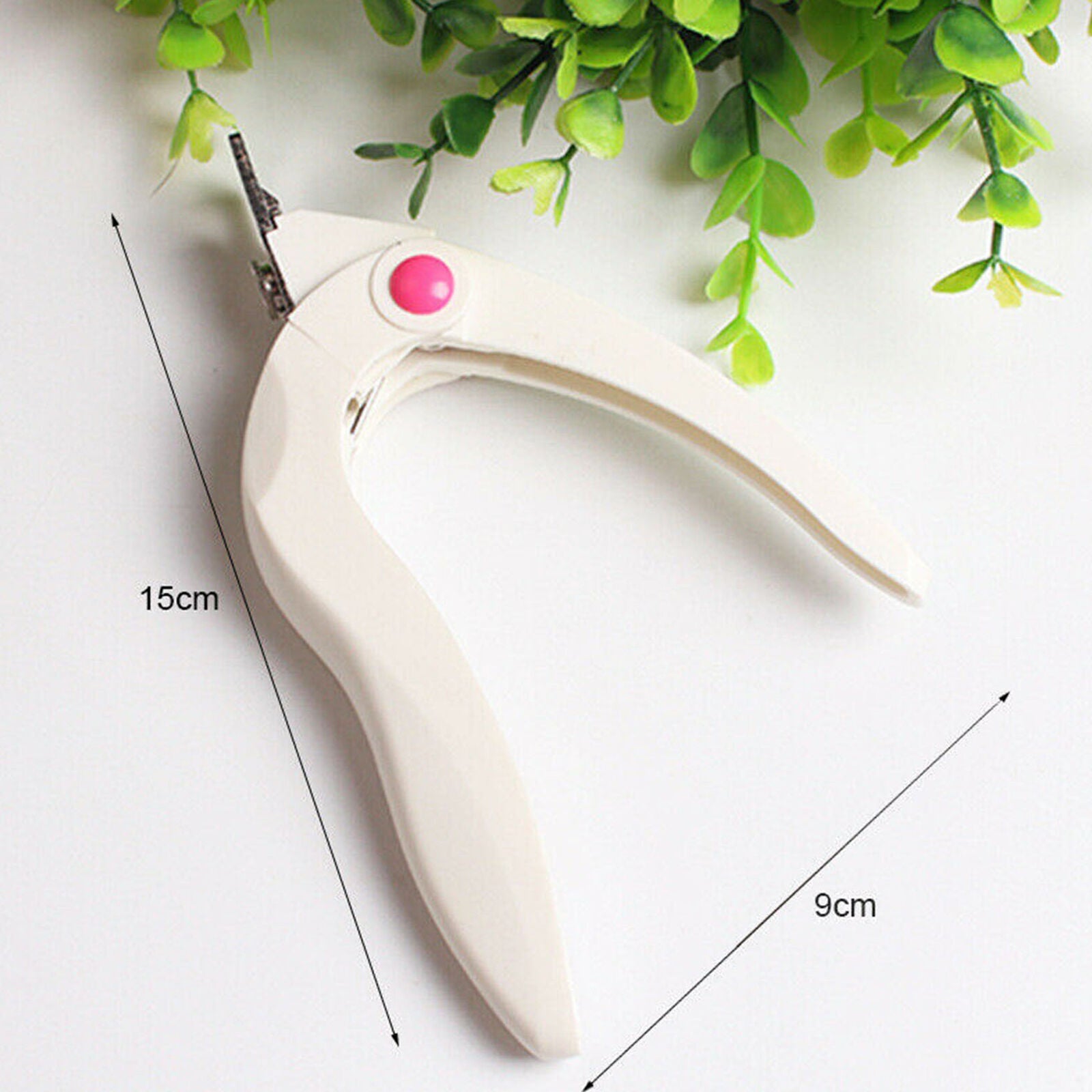 White False Tips Edge Nail Cutter Stainless Steel Nail Art Clipper Manicuring