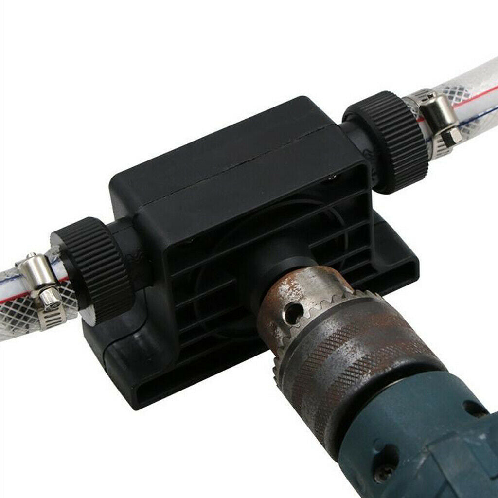 8mm Round Shank Plastic Water Drill Pump Micro Self-priming Pump Garden Supplies