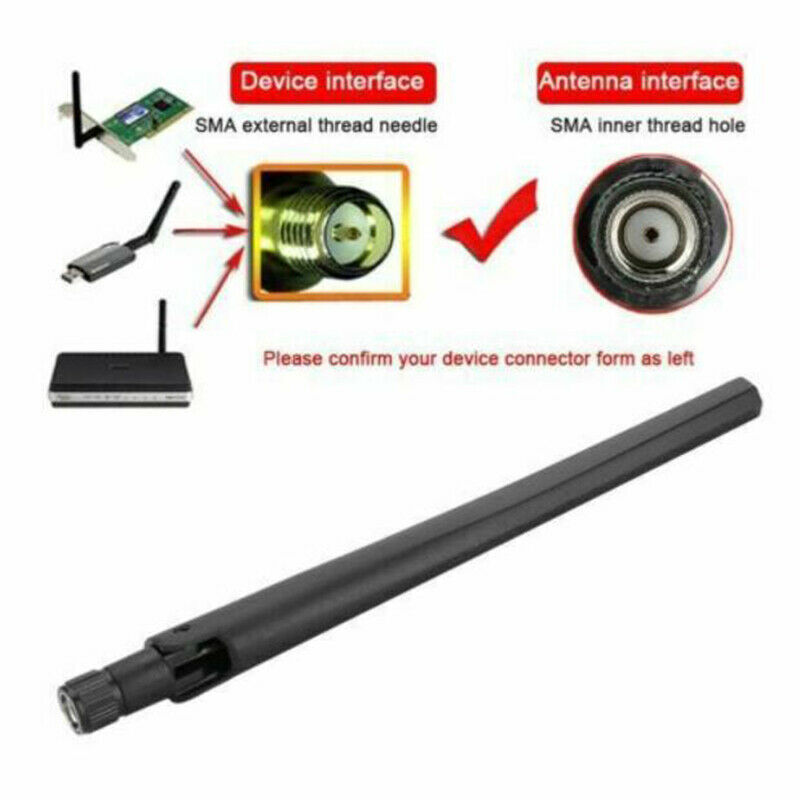 1PC For ASUS RT-AC68U 2.4G/5.8G 5dBi Dual-band WIFI Wireless Router Antenna:0 Tt