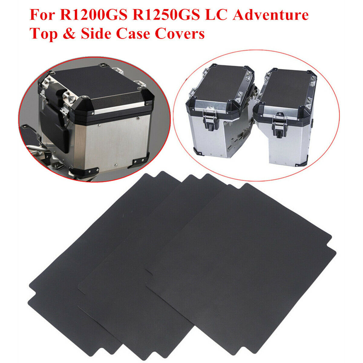 3PCS Motorcycle Trunk Lid Cushion Kit For BMW R1200GS LC Adventure ADV R 1250 GS