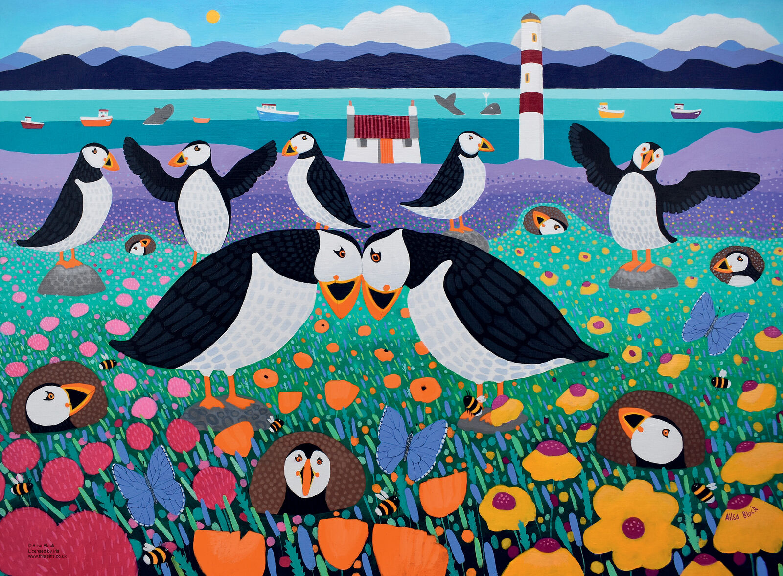 16759 Ravensburger Puffinry Jigsaw Puzzle 500 Piece Suitable for Children 10+