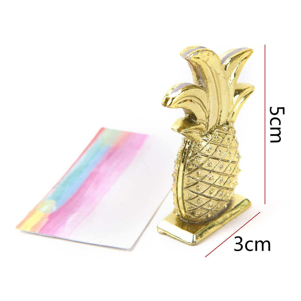 1 Set Pineapple Place Stand Holder Wedding Party with Colorful Card Part.l8