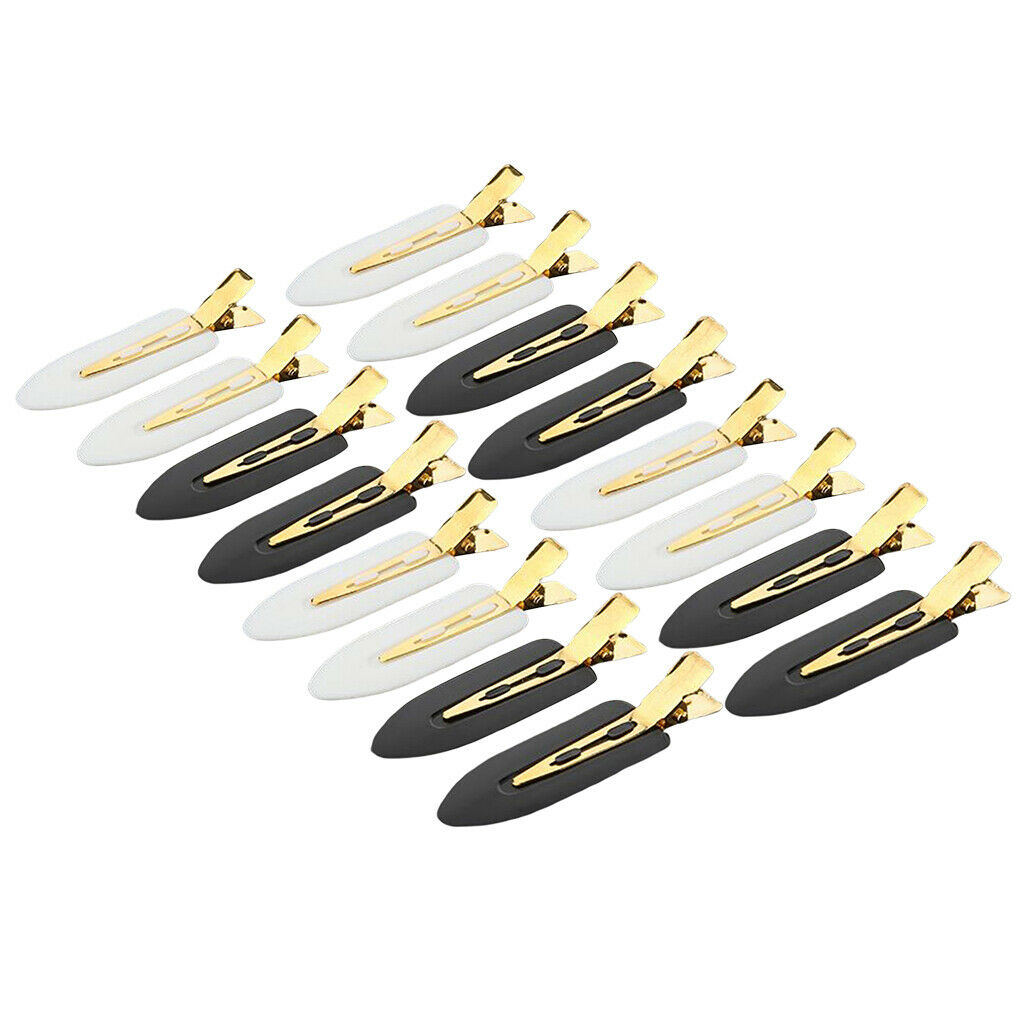 16x No Bend Hair Clips No Mark Curl Pin Clips Women Hairstyle Bangs Clamps