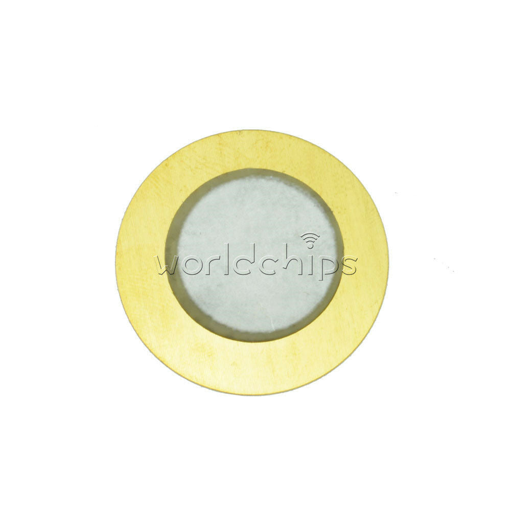 20PCS 35mm Piezo Elements buzzer Sounder Sensor Trigger Drum Disc Copper