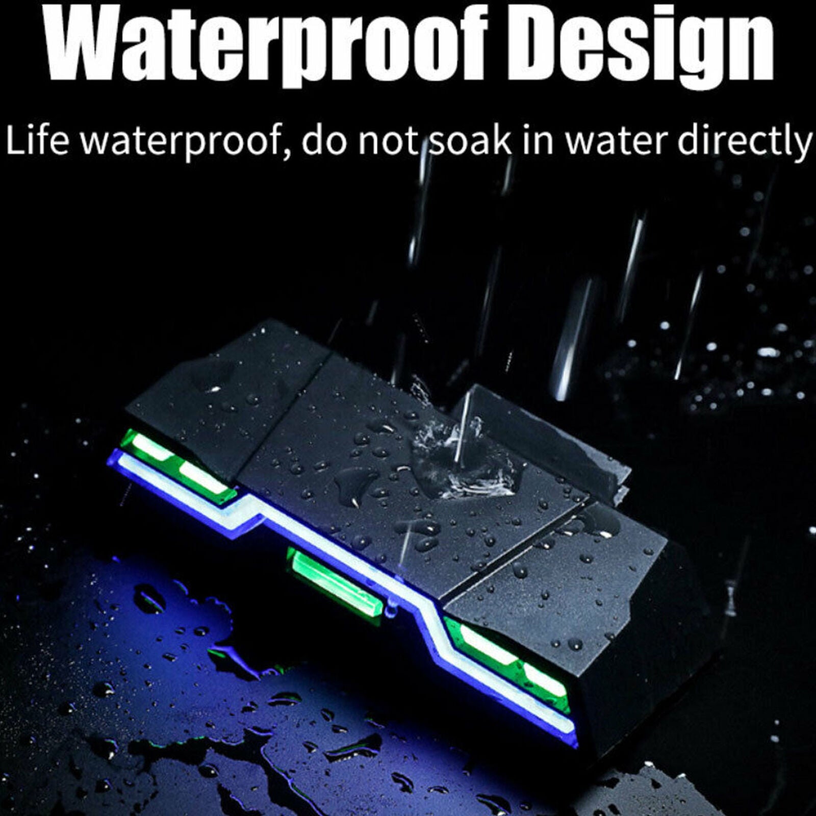 Bicycle LED Tail Light Turn Signal Rear Brake Lamp USB Rechargeable Night Safety