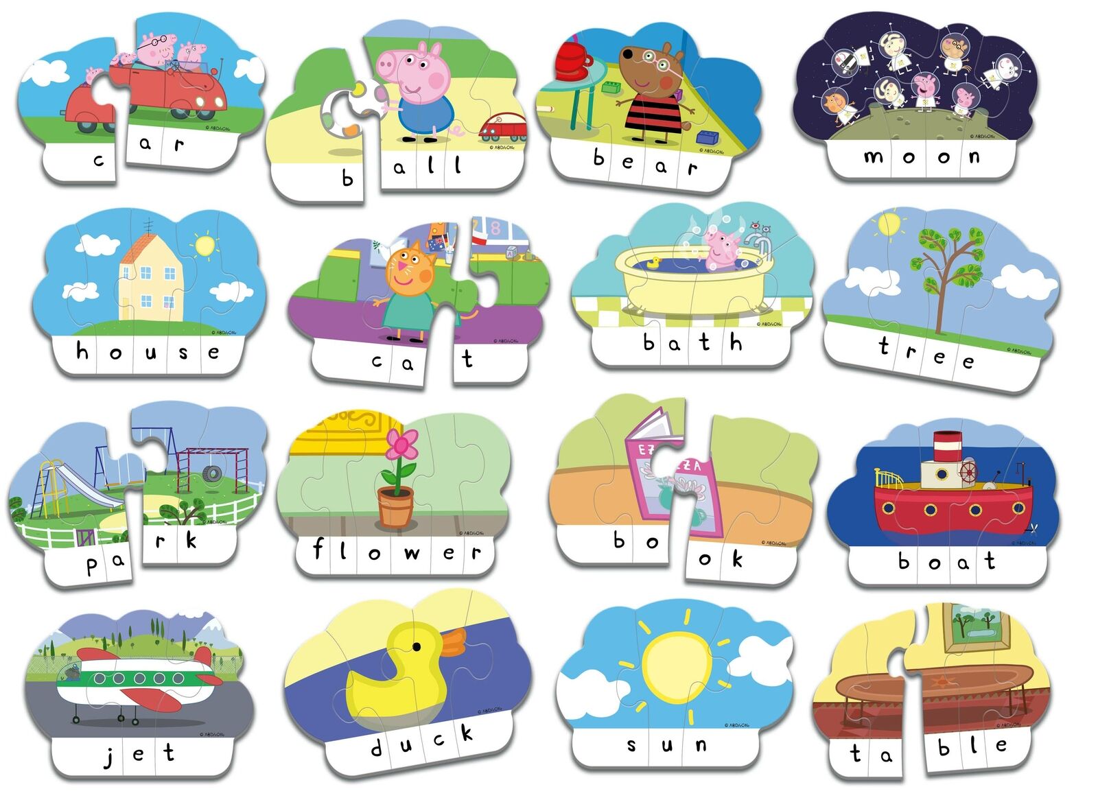 20838 Ravensburger My First Word Games: Peppa Pig Card Game Children Age 4+