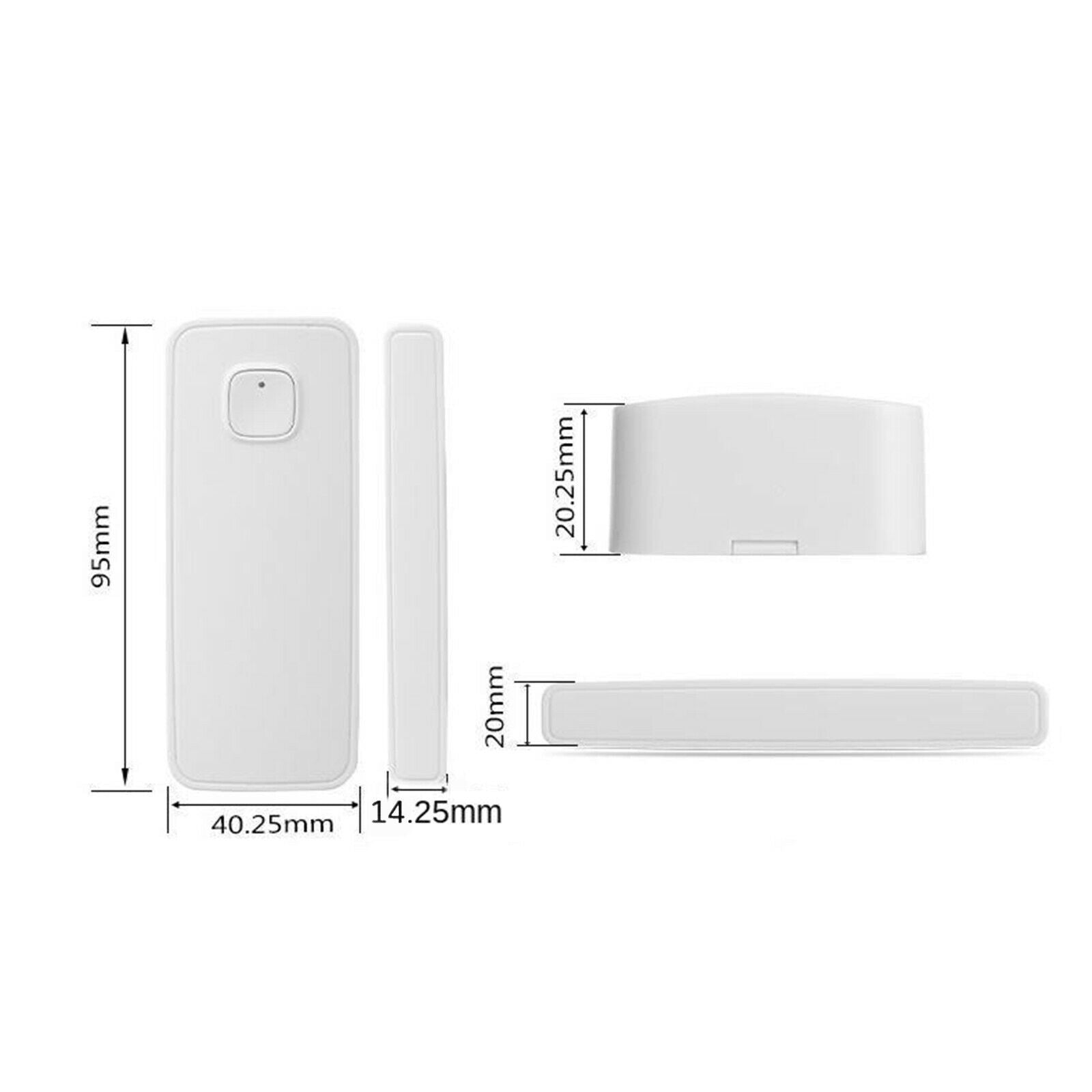 Smart WiFi Door Sensor Door Open Closed Detector WiFi App Notification Reminder