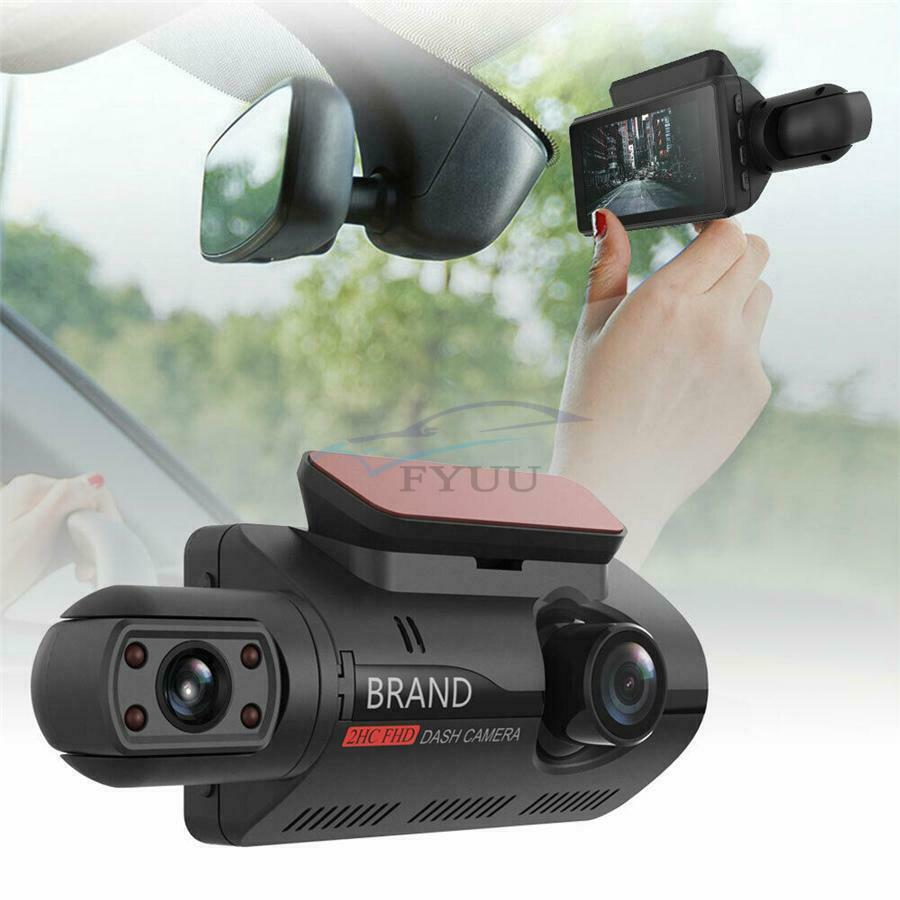 1080P HD Display Dual Lens Car Driving Recorder Camera DVR Car Video G Sensor