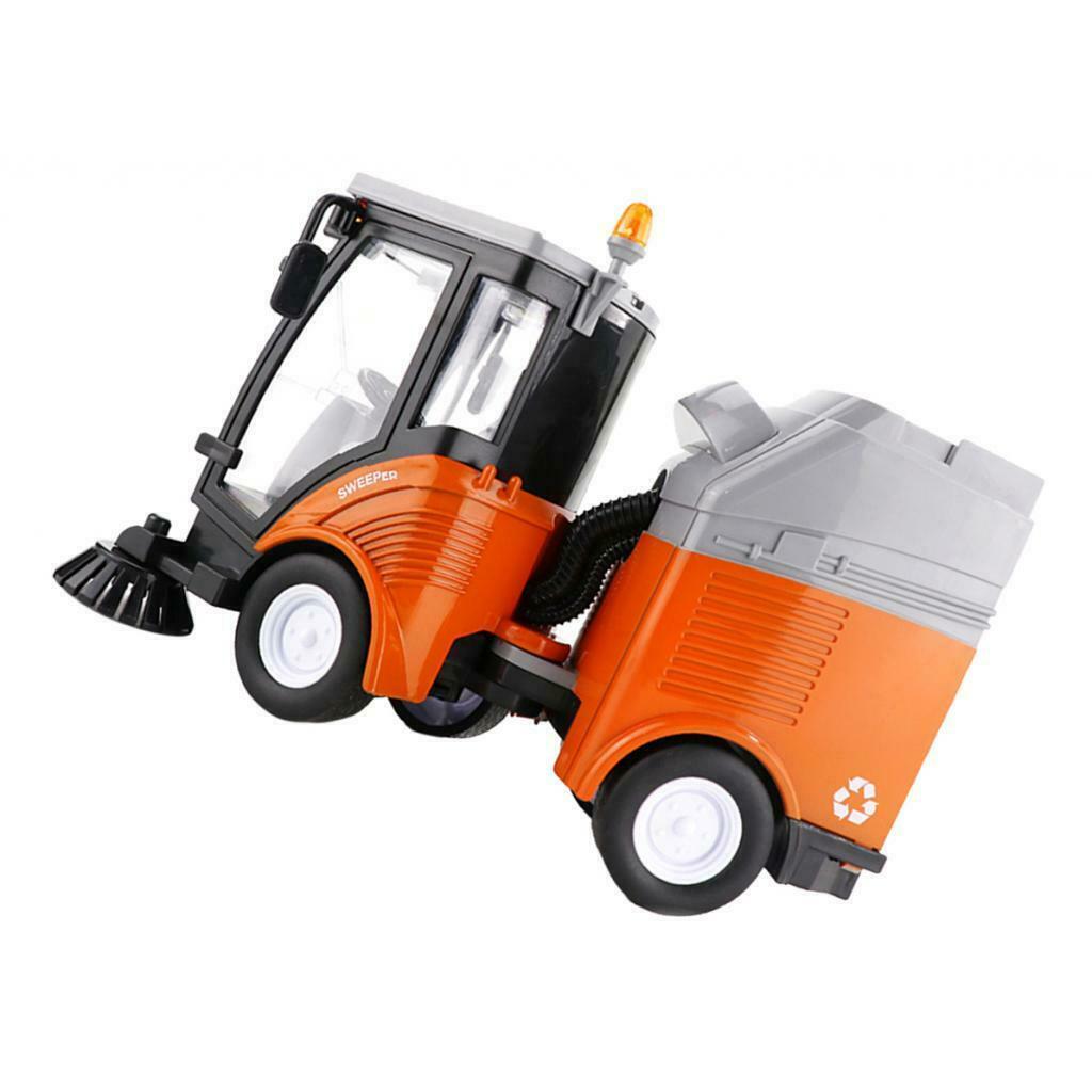 Road Sweeper Cleaning Car Garbage Truck Simulation Sound Sanitation Car Toys