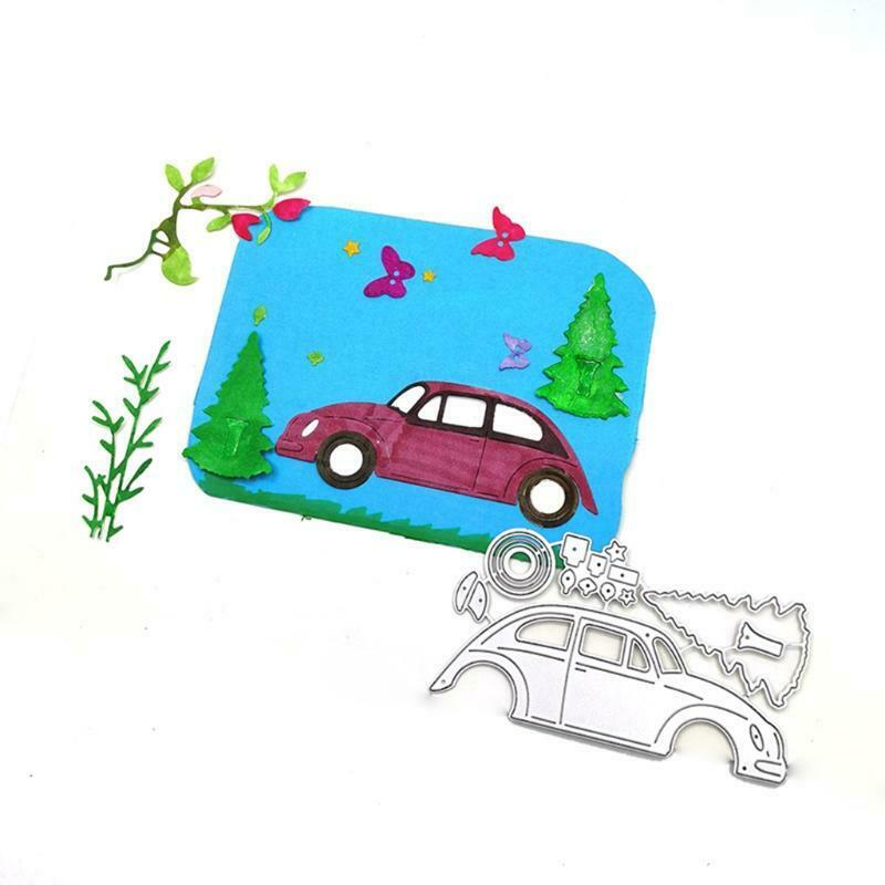 Highway Scenery Metal Cutting Dies Stencil Scrapbooking DIY Album Stamp Paper