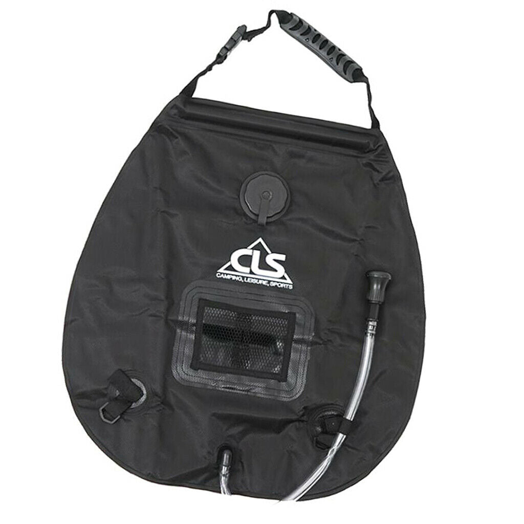 Solar Shower Bag, 5 gallons/20L Solar Heating Camping Shower Bag for Hiking