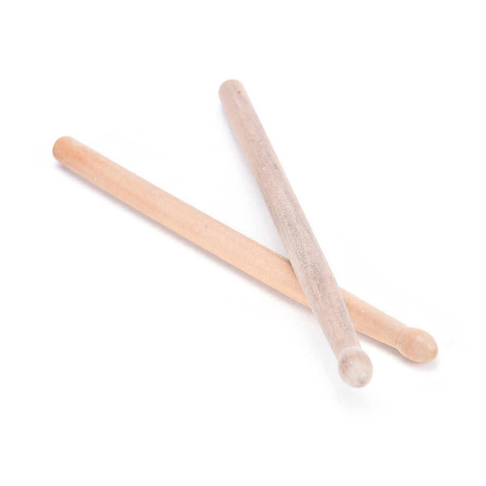 New 1 Pairs Music Band Maple Wood Drum Sticks Drumsticks 5.l8