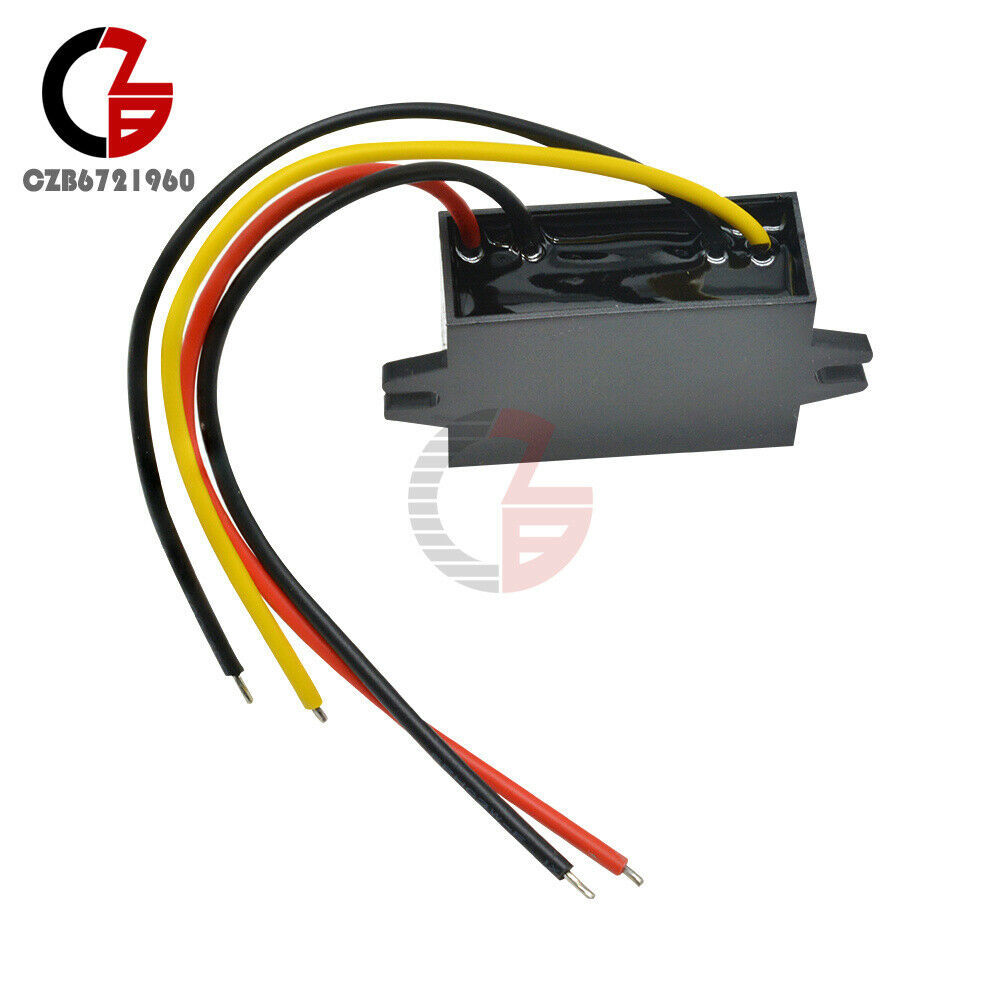 DC 24V to 12V 5A 60W Buck Step-Down Converter Car Power Supply Voltage Regulator