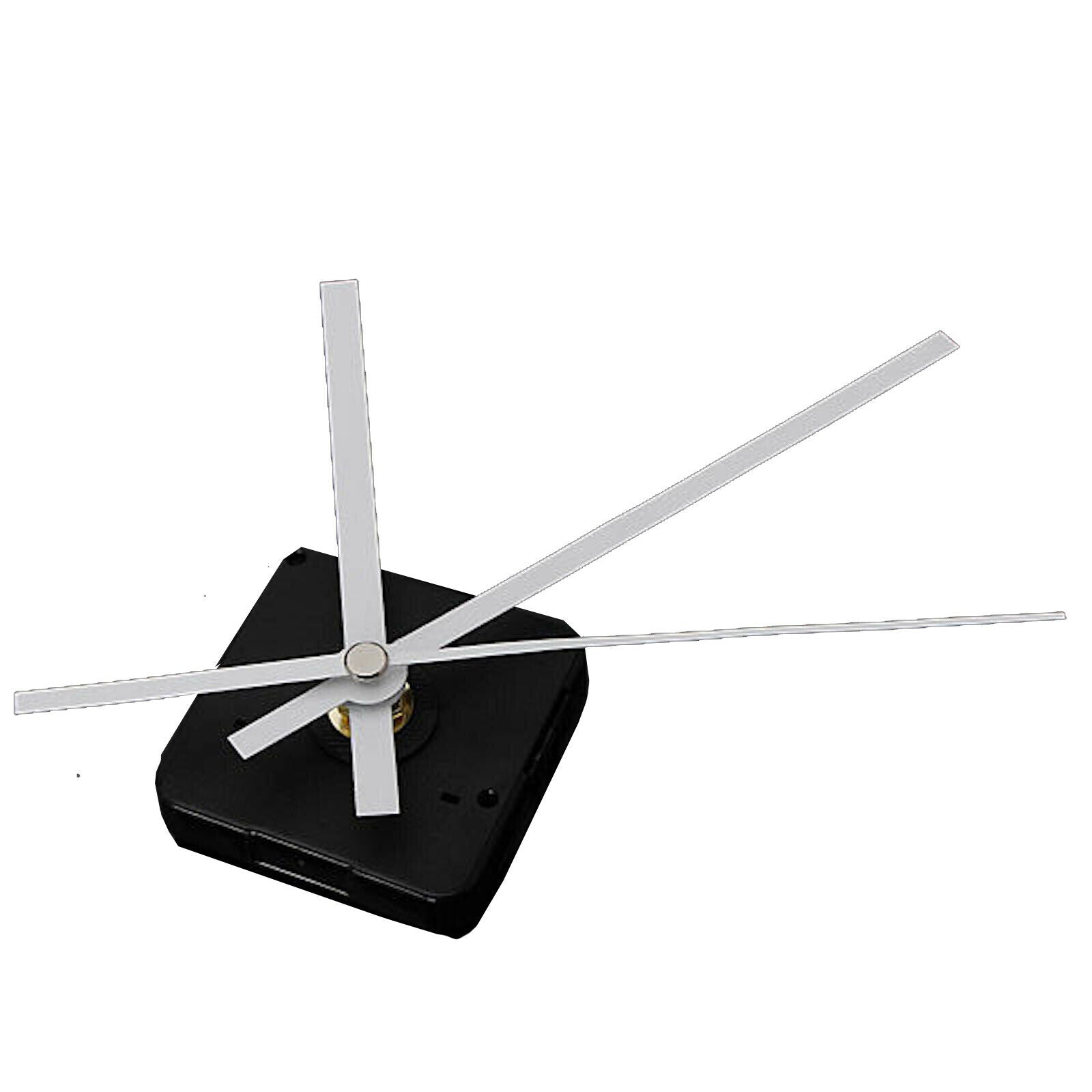 DIY Clock Quartz Mechanism Motor Movement Silent Long Hands Kit Battery Powered