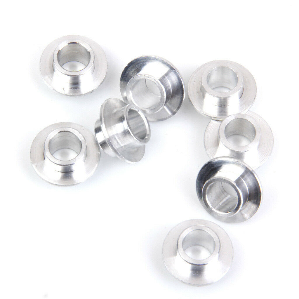 8Pcs Skateboard Scooter Quad Roller Inline Skate WHEEL BEARING SPACERS