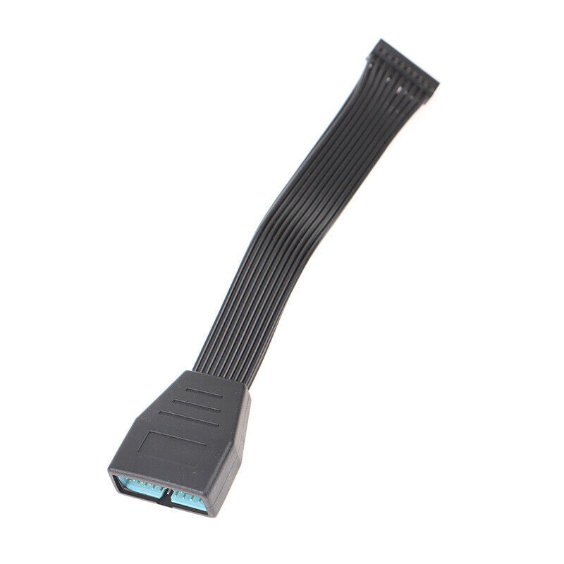 15CM USB 3.0 20Pin 19Pin Male to Female Motherboard Cable Adapter 26A.l8