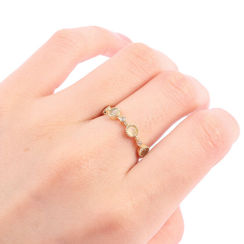 Classic Small Round Rings Luxury Jewelry Women Sexy Index Finger Opening .l8