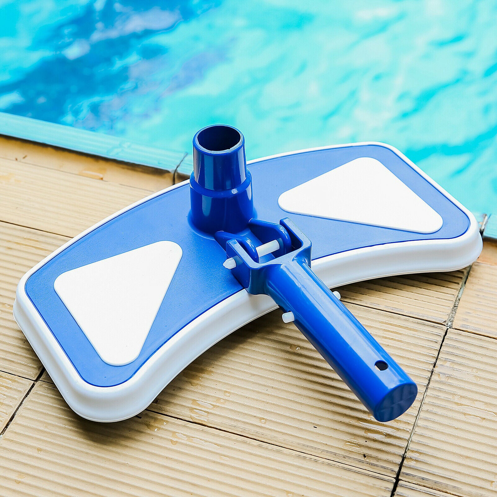 Portable Plastic 14in Butterfly Pool Vacuum Head Clean Debris Fountain Ponds