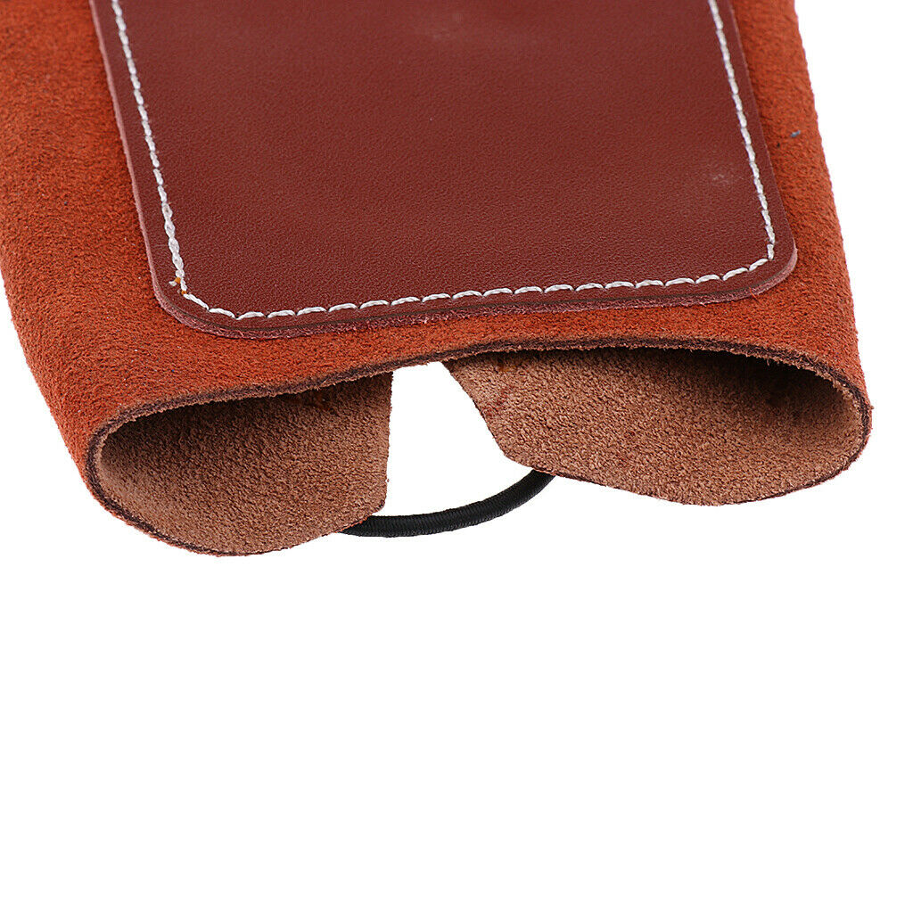 Traditional armguard forearm protection archery armguard brown
