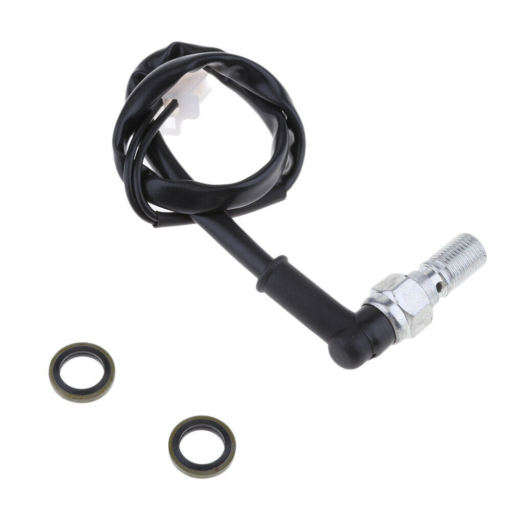 Hydraulic Brake Pressure Light Switch Banjo  M10 1/1.25 Pitch