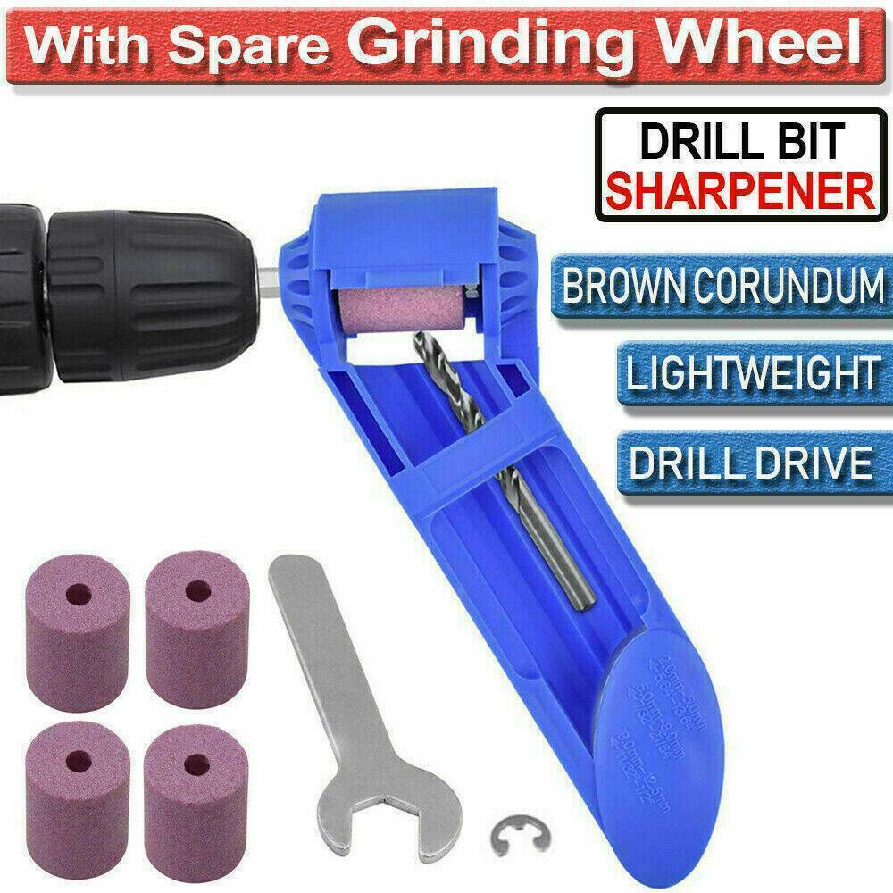 Corundum Grinding Wheel Drill Bit Tools Sharpener Titanium Drill Powered Newly.