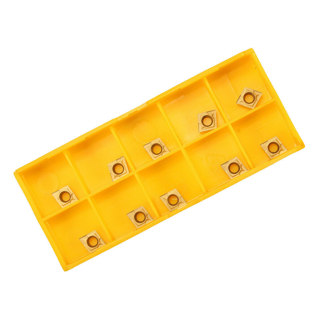 10 Pieces CCMT060204 Lathe Inserts for Steel Processing Milling Accessories