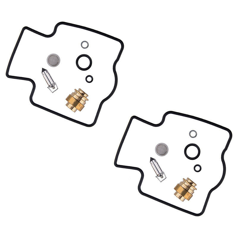 2Set Carburetor Repair Rebuild Kit Fit for Kawasaki ZX400L ZZR600 D E ZX600E