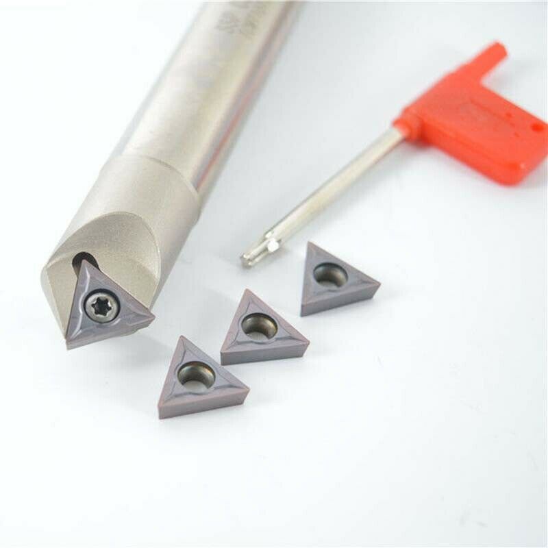 45°SSP C20-20-200 straight shank centering chamfering cutter+1*TCMT16T304 BP1125