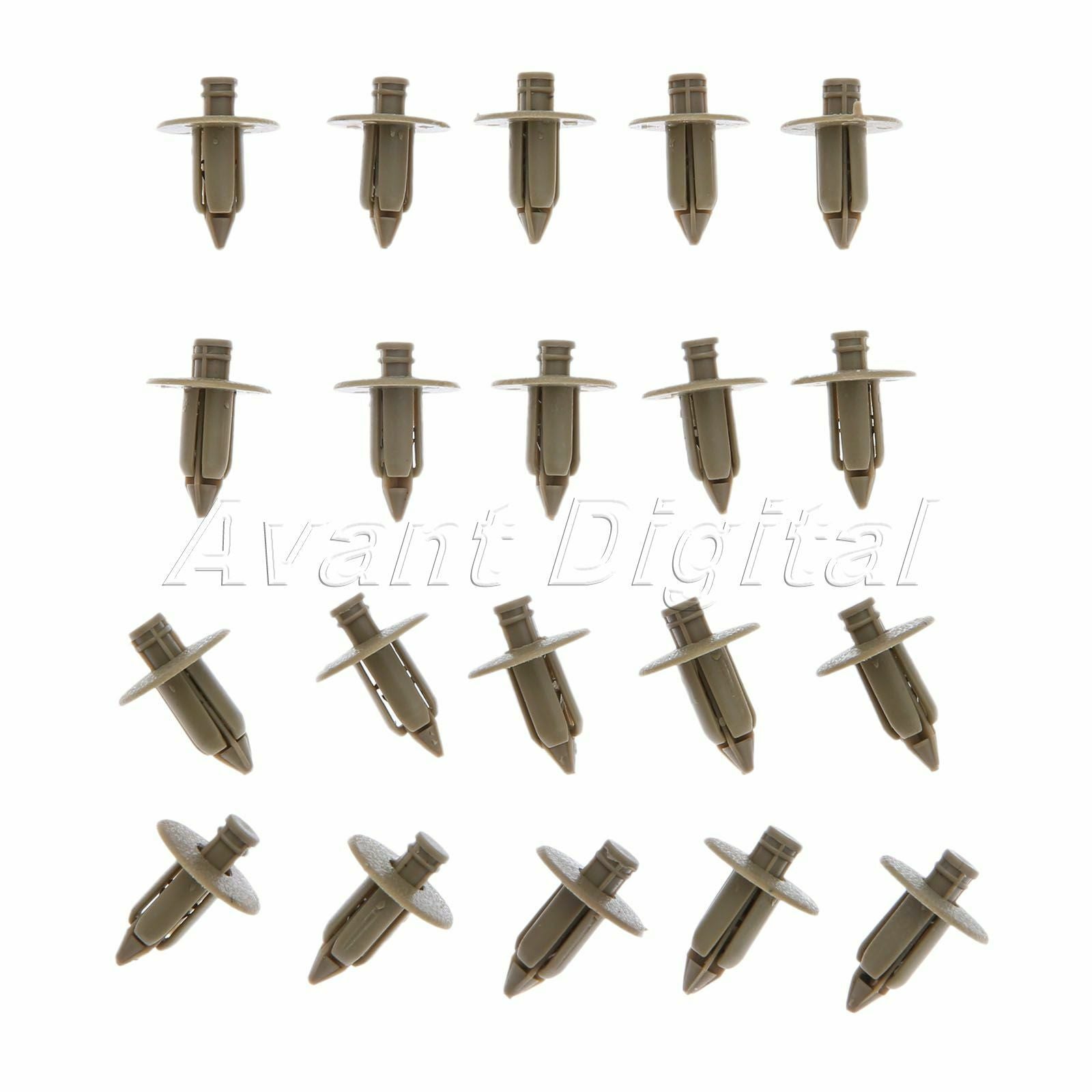 50x Plastic Clips Fastener Fit For Volvo C70 1997-2005 S60 2000-2010 S60 I 05-10