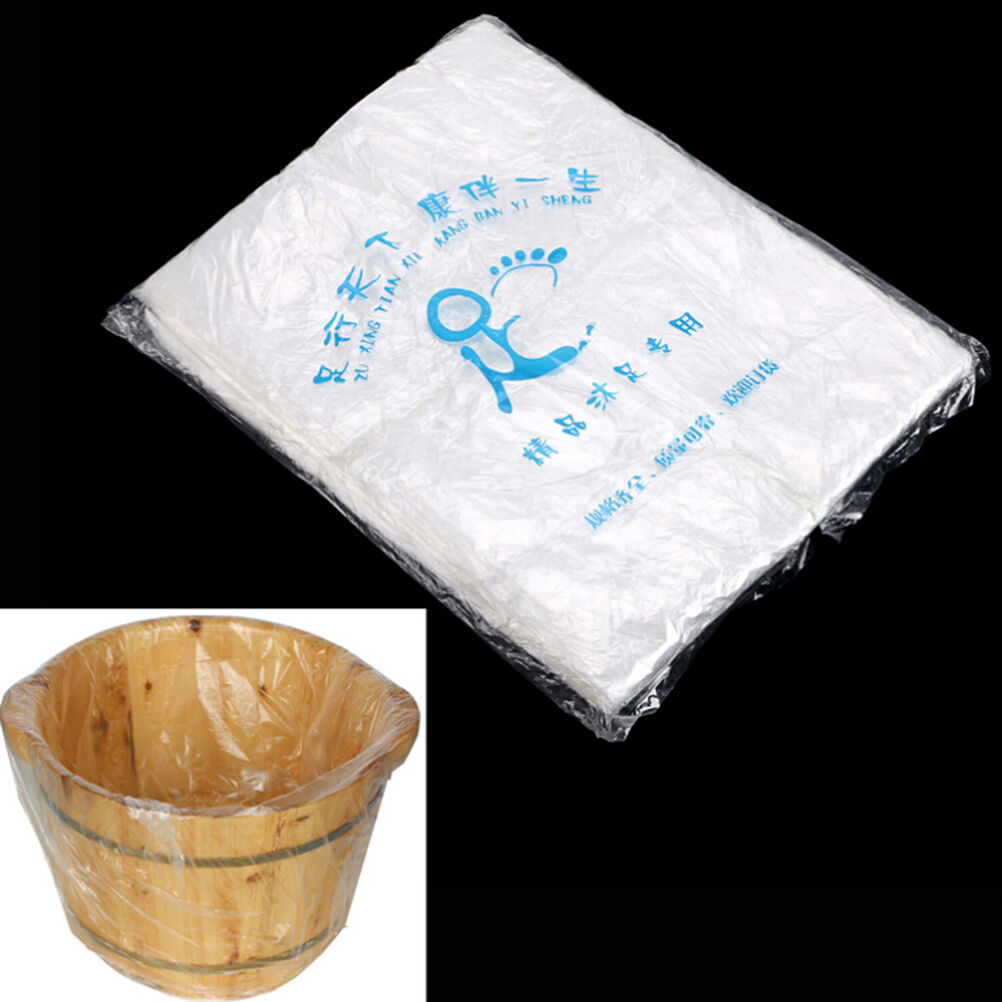 90X Disposable Foot Tub Liners Bath Basin Bags for Foot Pedicure Spa 55*65cm DD