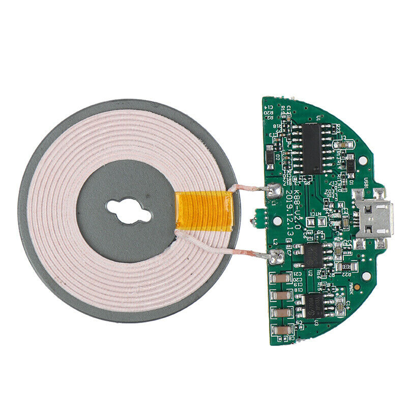 10W Qi Fast Wireless Charger PCBA Circuit Board Transmitter Module+Coil C.l8