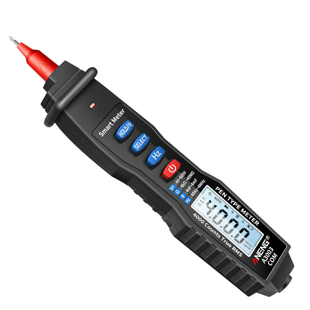 A3003 Pen Type Digital Multimeter AC DC0-600V Backlight Ammeter Voltmeter Tester