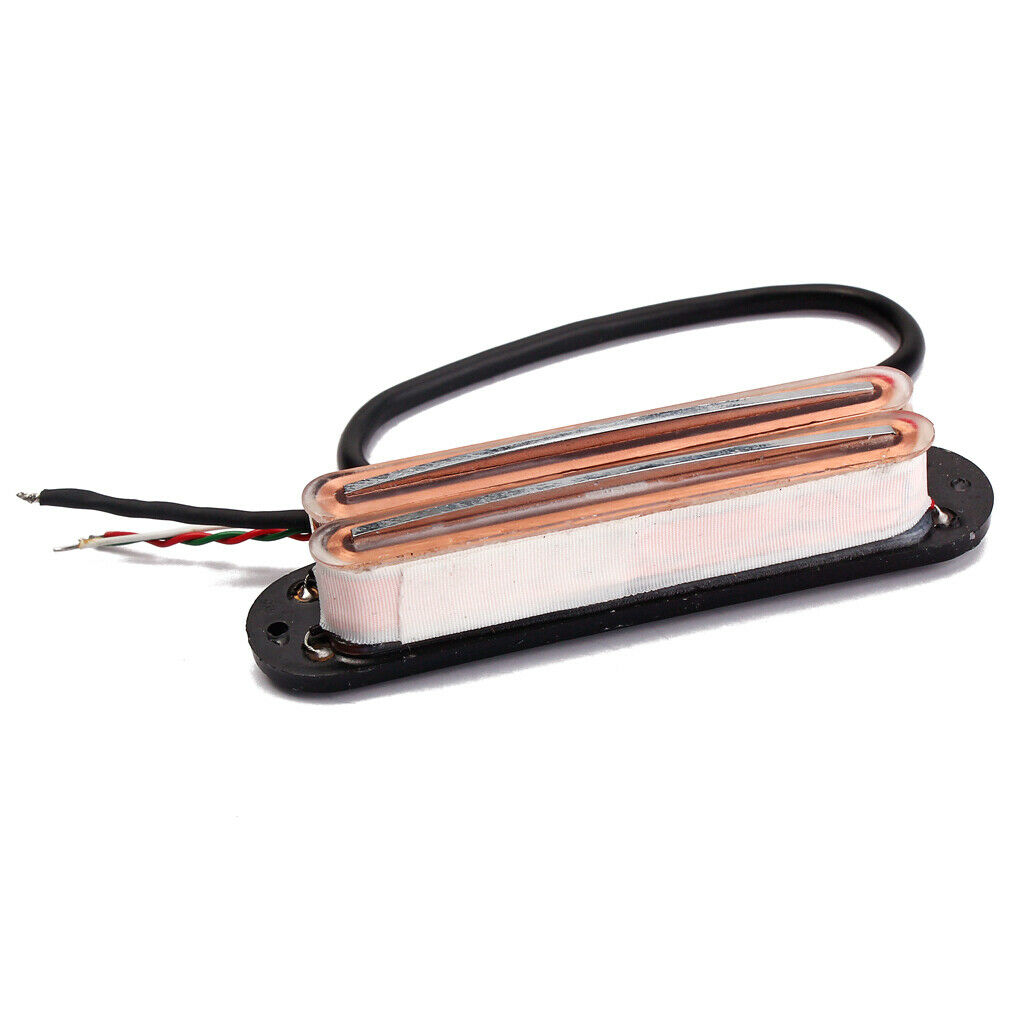 2x Double Hot Rail Pickup for Clear Guitar Parts