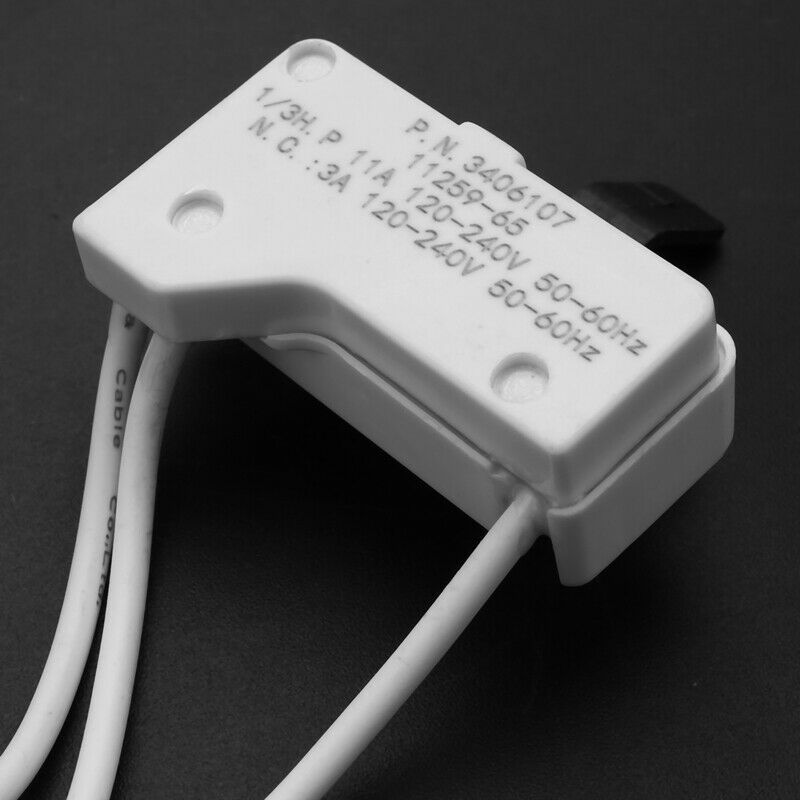 Dryer Door Switch for 3406109 3406107 Whirlpool, , Sears, , Roper, Estate Z8H9H9