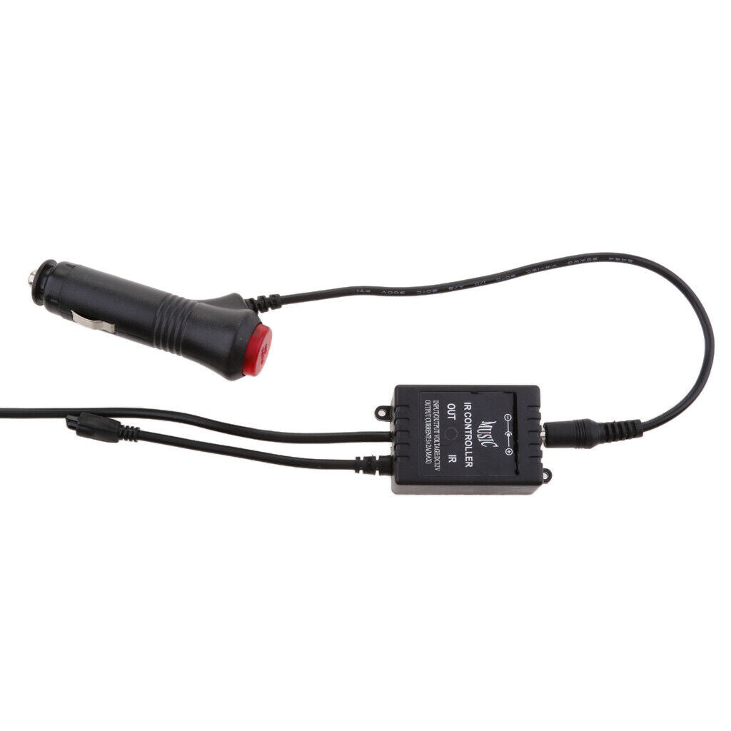 4x 9 LED Wireless Remote Music/Voice Control Colorful Car Interior Light RGB