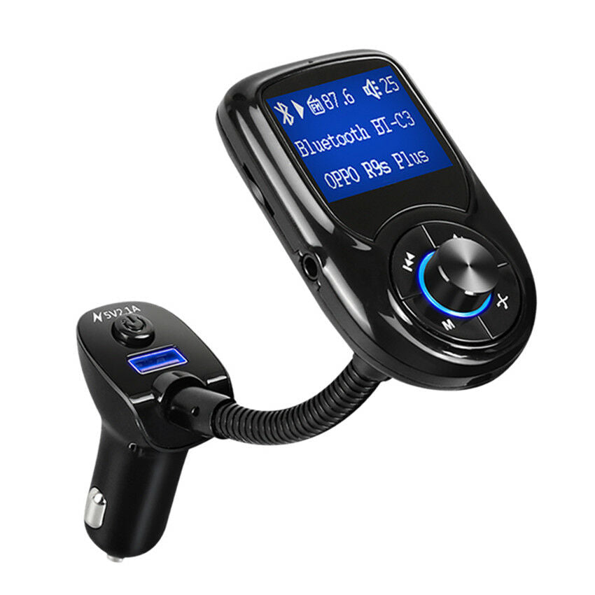 Wireless In-Car Bluetooth  MP3 Radio Adapter Car Fast USB Charger car Charging