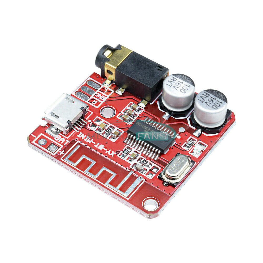10PCS 3.7V-5V Mini Bluetooth 4.1 Audio Receiver MP3 Decoder Amplifier Board