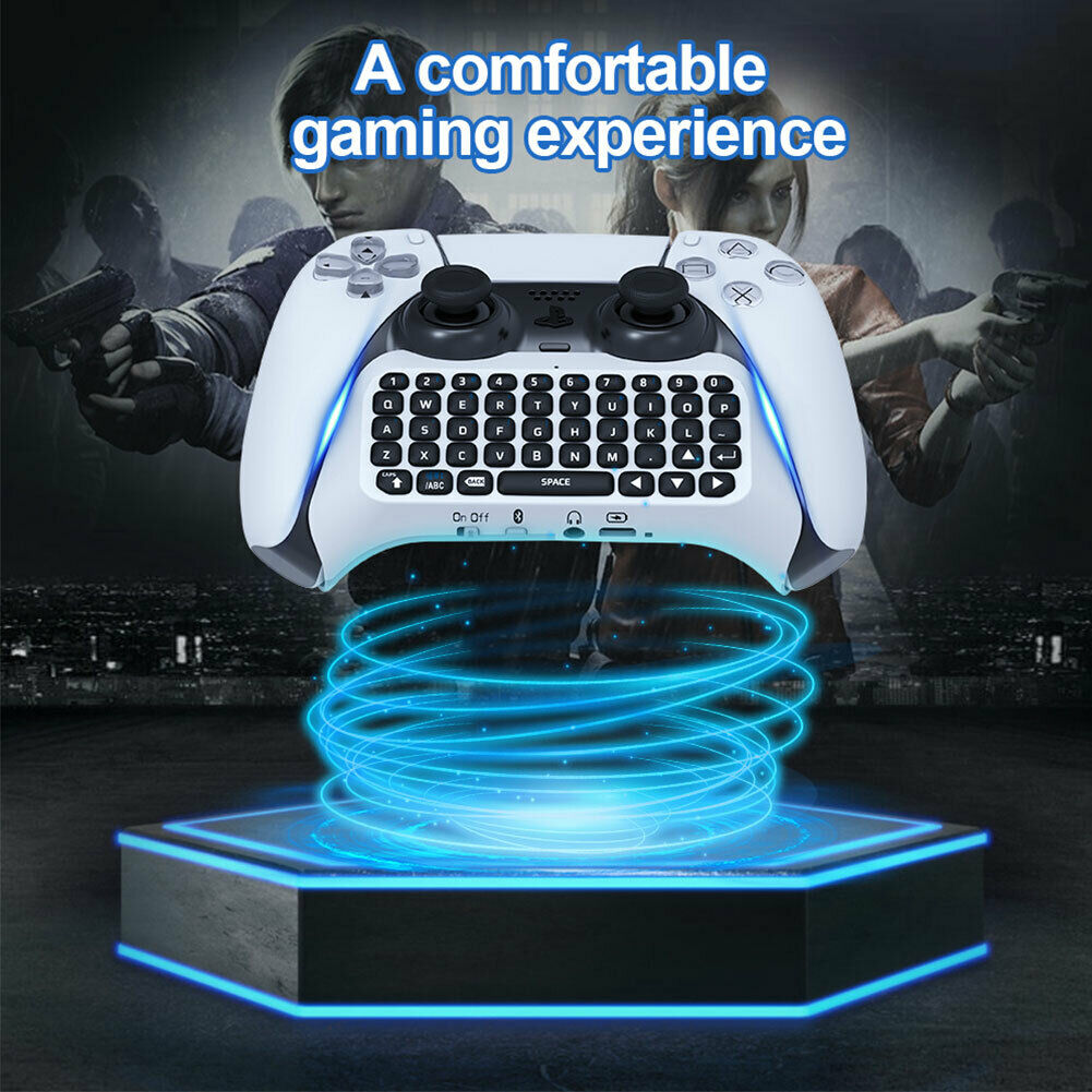 Mini Bluetooth Wireless Keyboard Chatpad GamePad For PS5 PlayStation5 Controll