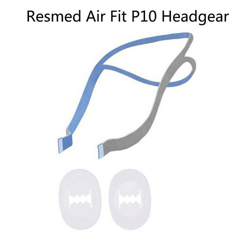 Headgear Full Replacement Assembly Clips CPAP Head Band AirFitP10 Nasal Pil KX