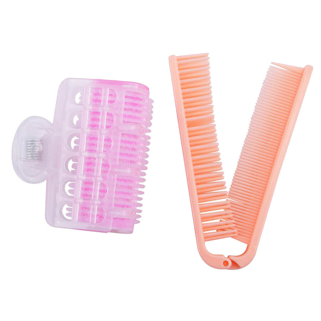 Fashion Straightening Styling Comb Hair Clip Roller Hairdressing Tool,Kit of