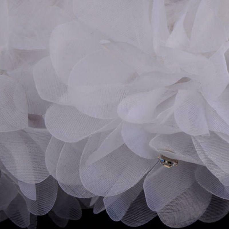 Flower Girl Baskets The Fabric Lace Decoration Cute Handle Flower Girl Basket