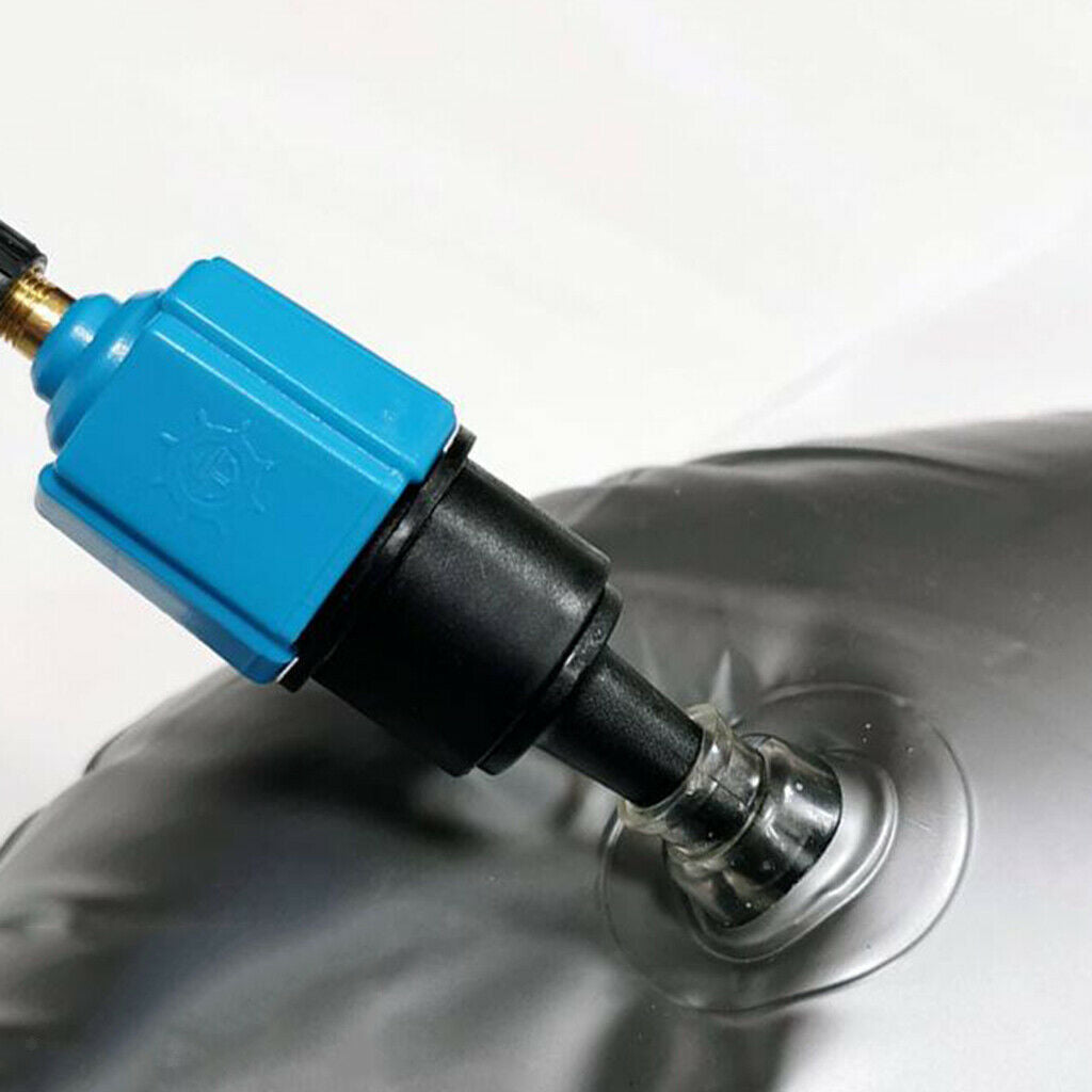 Inflatable Boat Air Valve Adapter SUPs Pump Adaptor Standard Pumping Converter