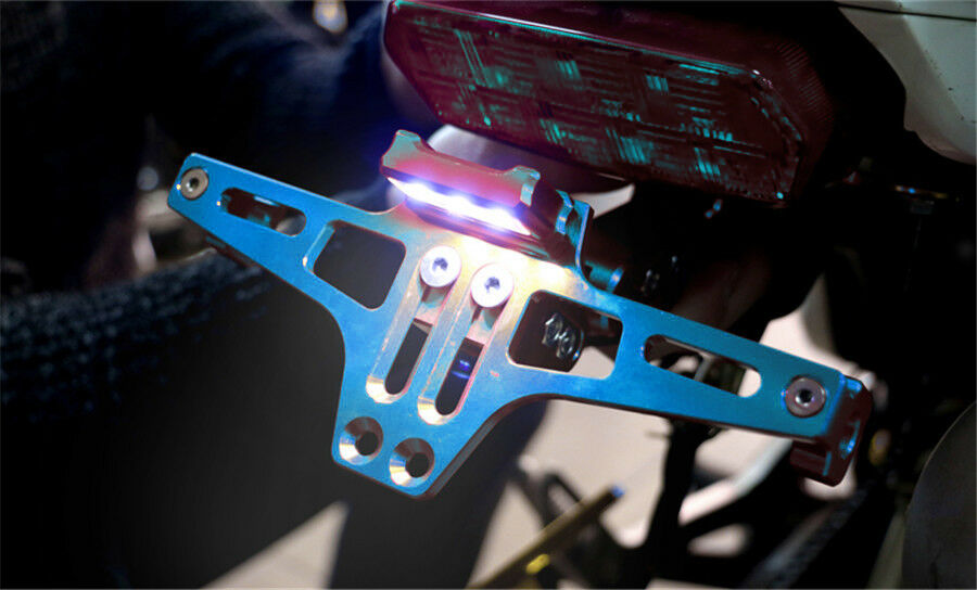 Universal CNC Multi-angle Adjustable License Number Plate Holder Bracket