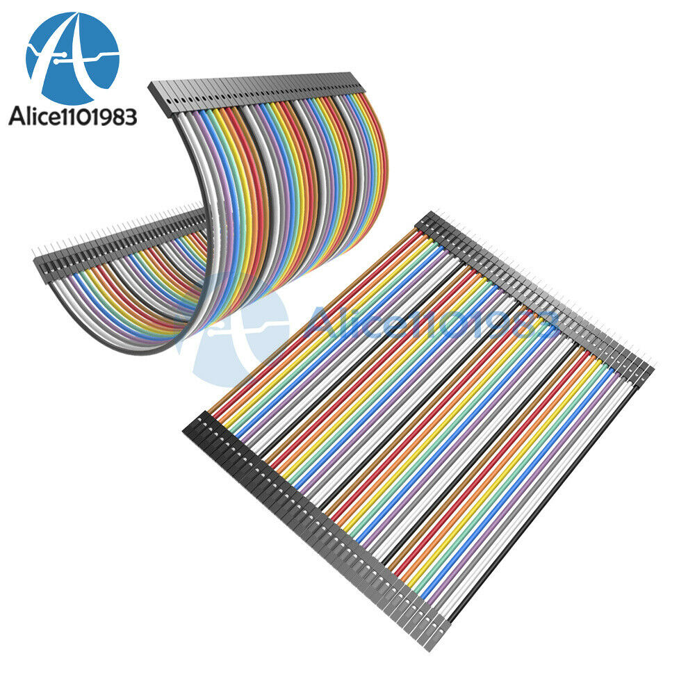 40PCS Dupont 10CM Male To Female Jumper Wire Ribbon Cable for Arduino