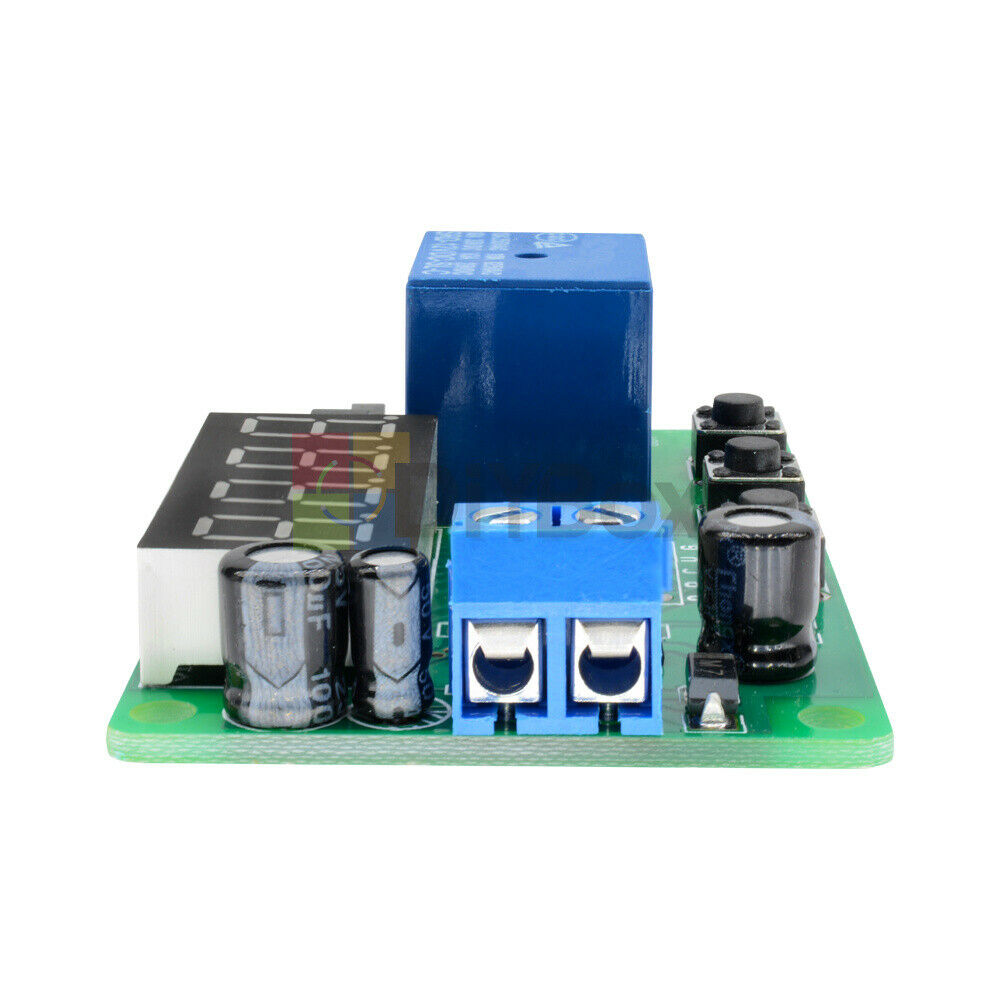 DC12V 4 Digital LED Automation Delay Relay Module Timer Control Switch PCB Board