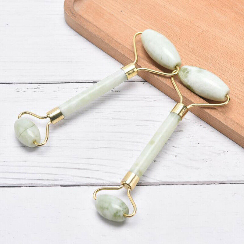 Face Eyes Massage Jade Stone Roller Anti Ageing Facial Skin Care Beauty T.l8