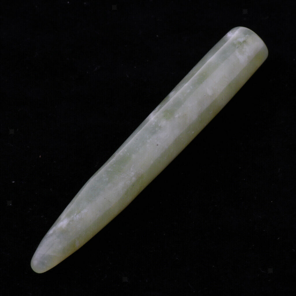 Natural Hsiuyen Jade GuaSha Scraping Massage Tools for SPA Acupuncture - as