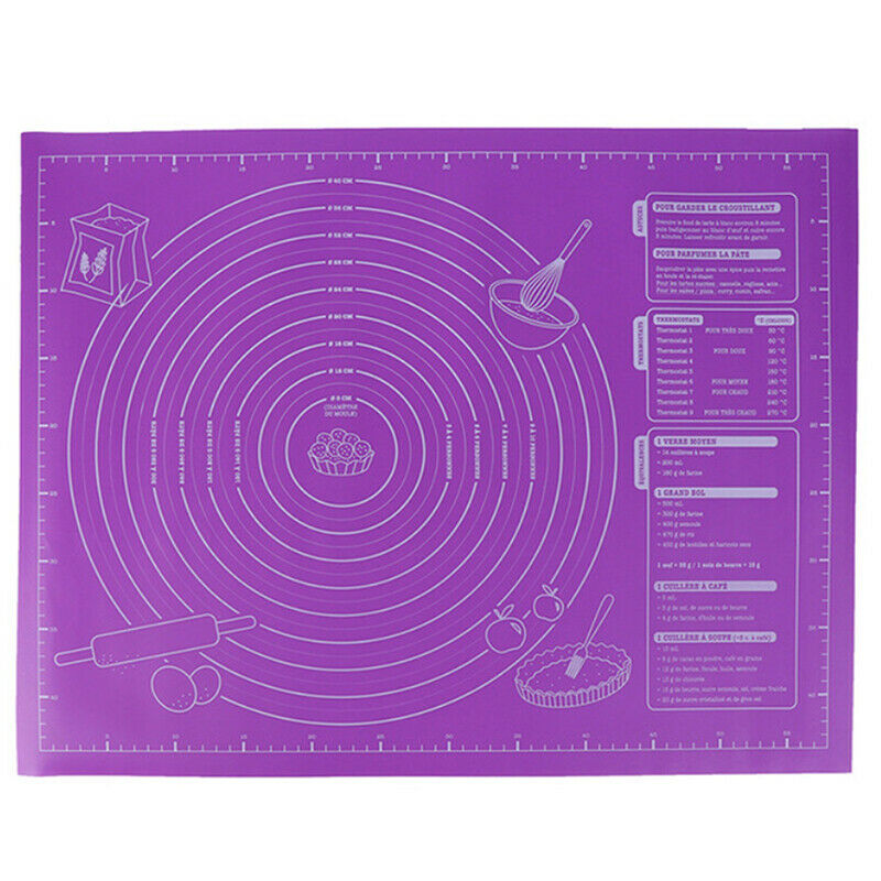 Silicone Baking Mat Pizza Dough Maker Pastry With Measurements Cooking ToolsFCA