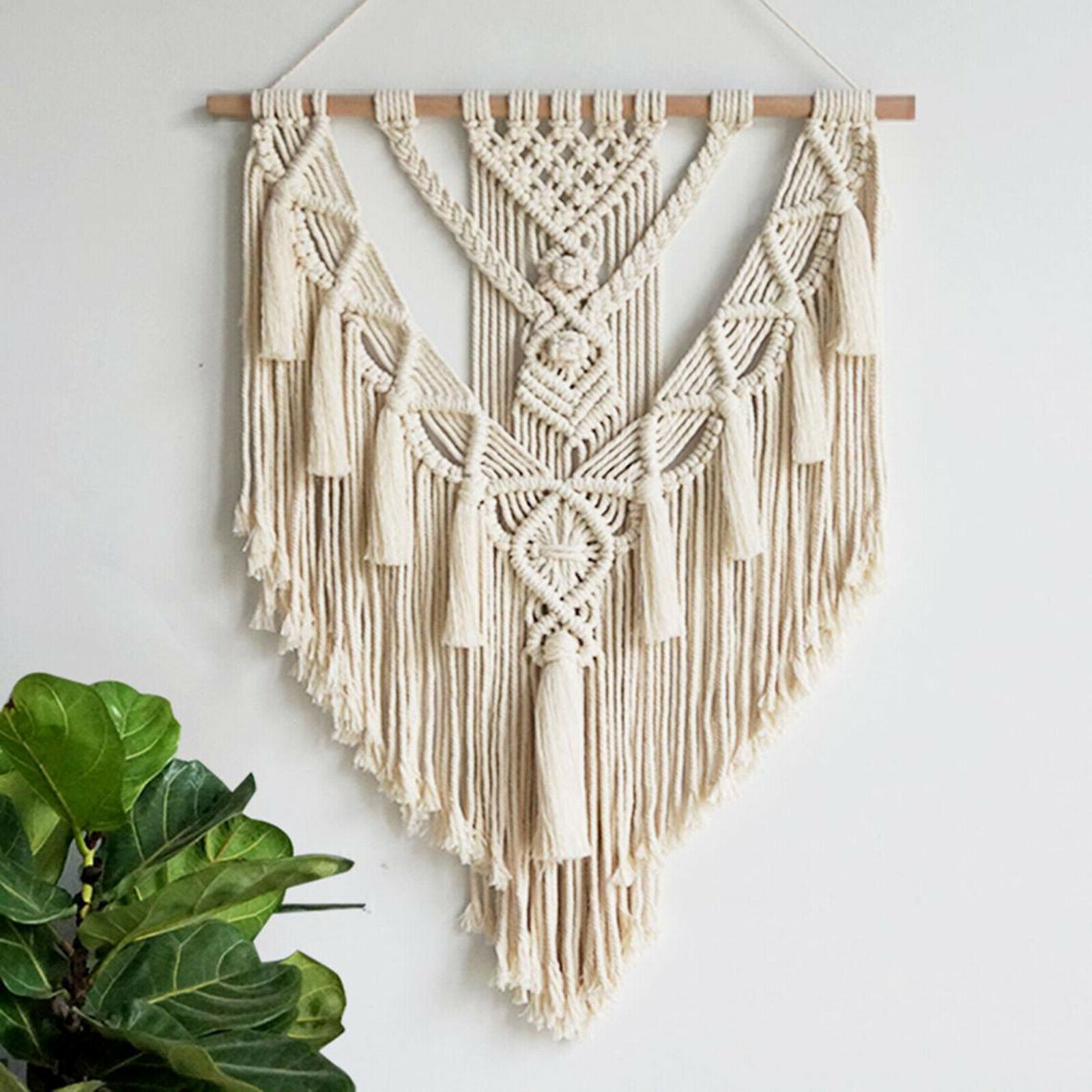 Chic Woven Macrame Boho Tapestry Gift Nursery Wall Hanging Room Decor Art