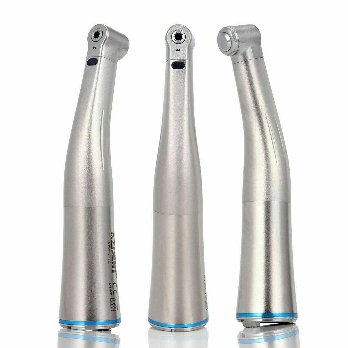 3pcs Dental LED Fiber Optic Contra Angle Internal Spray E Type AZDENT